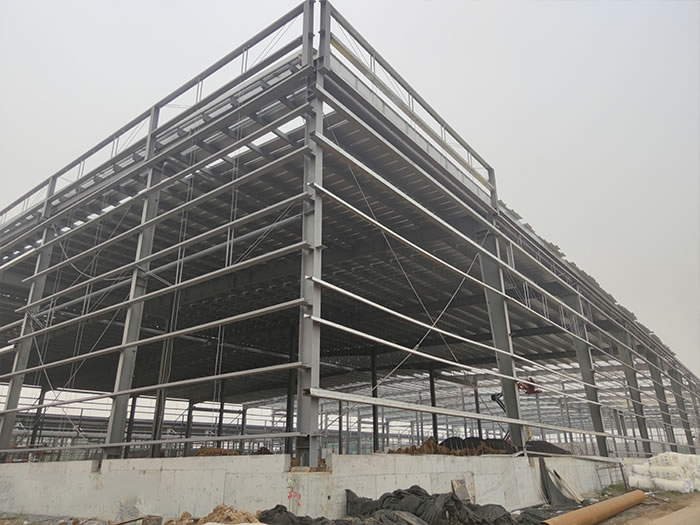 肥城钢结构厂房网架工程