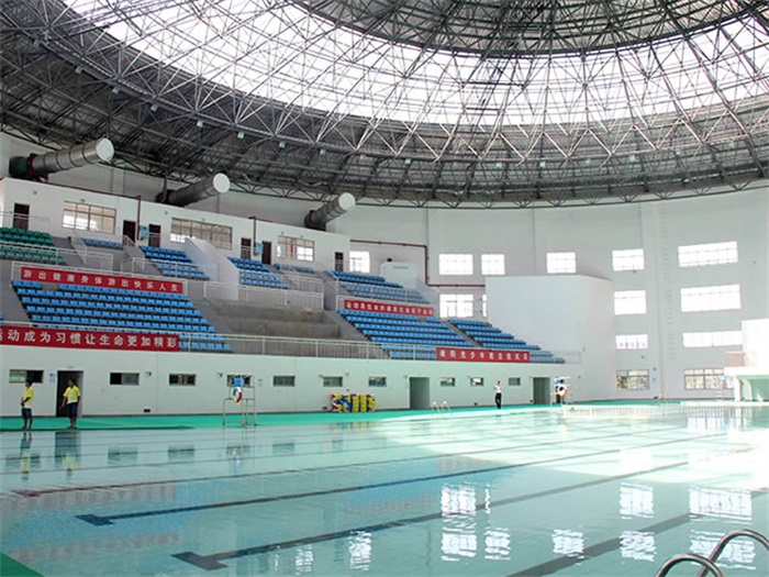 阿克苏广东惠州市游泳馆网架